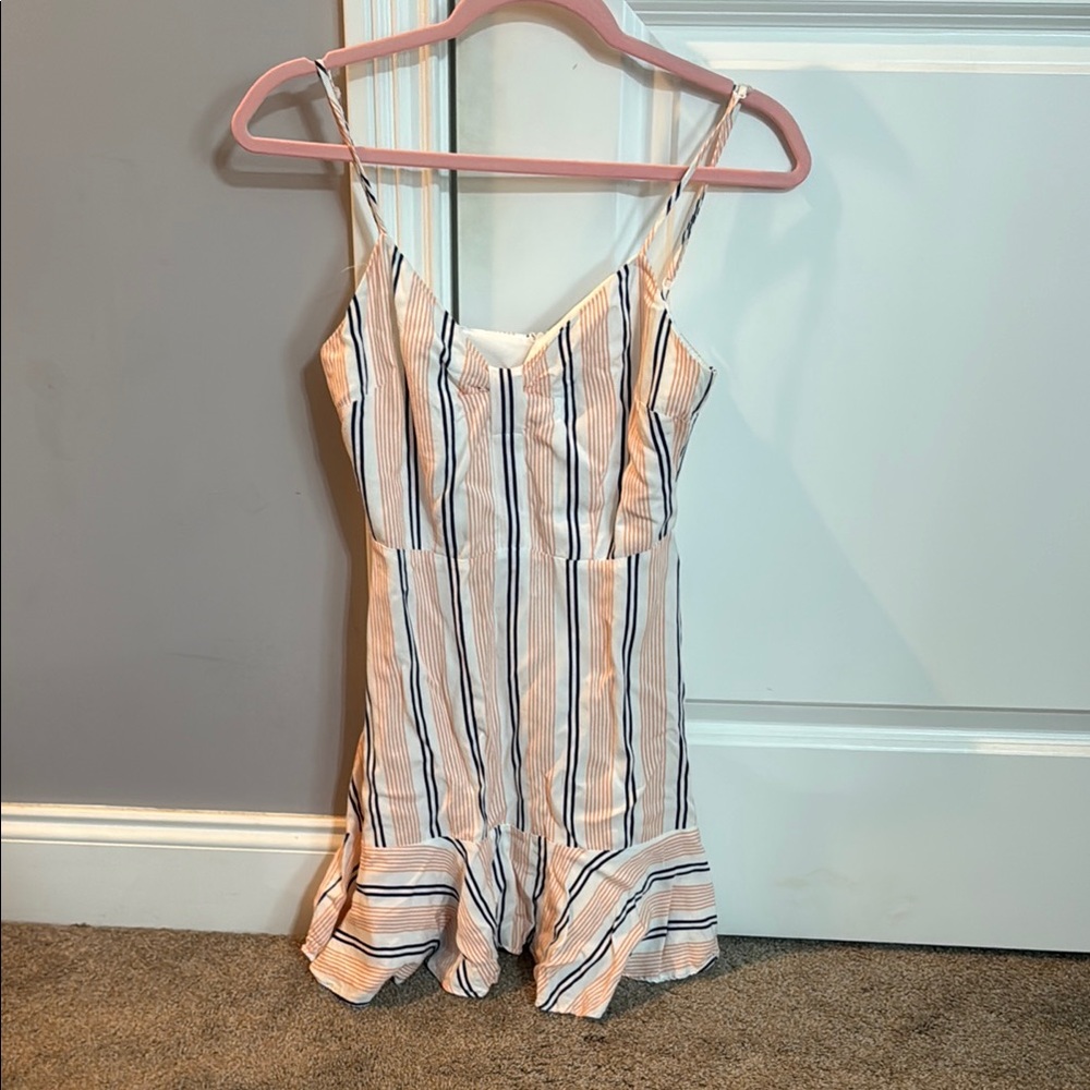 BB Dakota Striped Sleeveless Dress